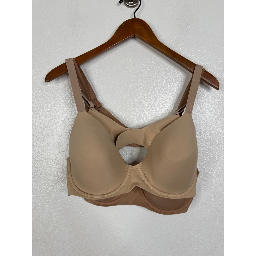 Aerie Real Free Full Coverage Bra Bundle 2 Pack Nude Tan 38C‎ Underwire Smooth
